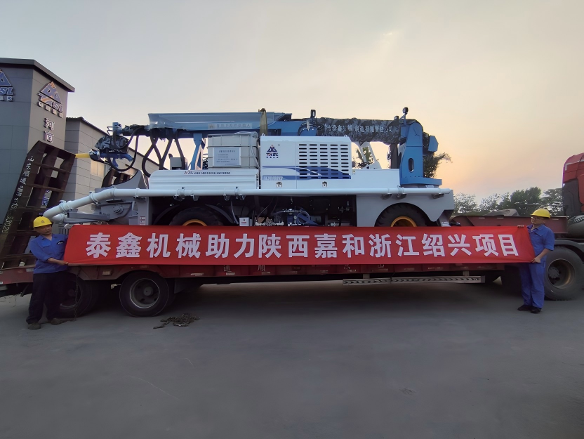 濕噴台車助力礦（kuàng）山井巷